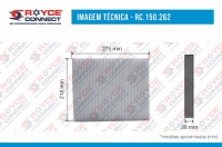 FILTRO DE CABINE PORSCHE CAYENNE / VOLKSWAGEN TUAREG / AMAROK / AUDI Q7 - 150262