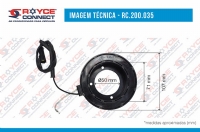 MAGNETICO DO COMPRESSOR DENSO 6P148 / 10P15 12 VOLTS - 200035