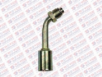 CONEXAO 45º MACHO GIRATORIA ACO 8MM O'RING COM CLIP - 450332