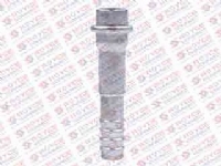 CONEXAO RETA 12MM ALUMINIO P/ VALVULA BLOCK SEM CLIP - 450902
