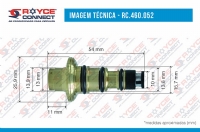 VALVULA TORRE COMPRESSOR HCC VISTEON VS18 FORD ECOSPORT VOLVO - 460052