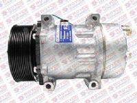 COMPRESSOR 7H15 4 PASSANTES SAIDAS TRASEIRAS O´RING NEW HOLLAND P7040  POLIA 10PK 12V - 600189