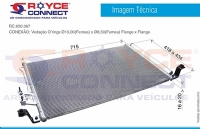 CONDENSADOR HYUNDAI SANTA FÉ FLUXO PARALELO OEM-976062B000 - 650367