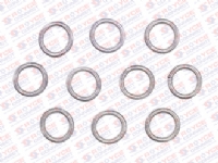 Anel trava conexão spring lock 6 - pacote 10 Pçs - 350058